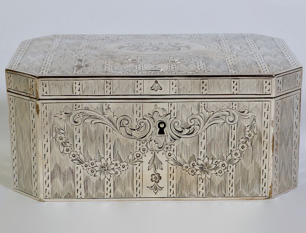 Appraisal: Gorham Sterling Hallmarked Jewelry Box Gorham sterling jewelry box with