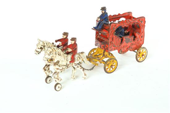 Appraisal: OVERLAND CIRCUS CALLIOPE WAGON BY KENTON American early th century