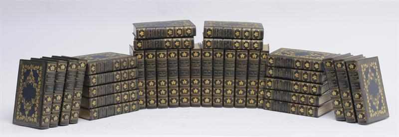 Appraisal: COOPER J FENIMORE WRITINGS OF J FENIMORE COOPER Thirty-three volumes