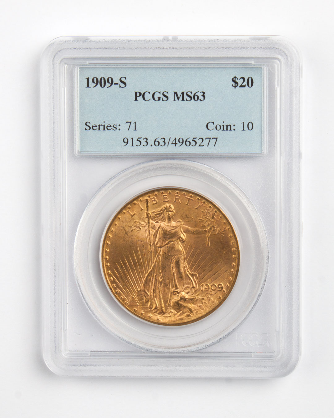 Appraisal: United States gold double eagle -S MS- in PCGS holder