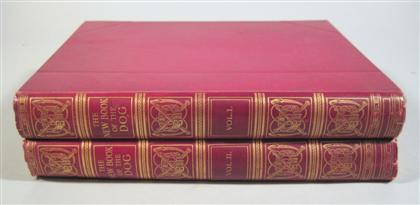 Appraisal: vols Leighton Robert The New Book of the Dog London