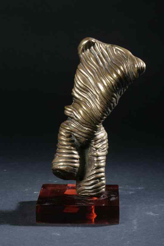 Appraisal: ENRICO MANERA Italian b NUDE FIGURE signed Bronze - Height