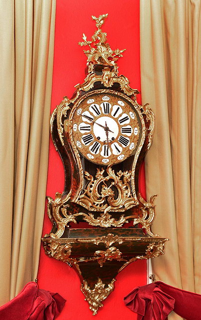 Appraisal: A th Century Louis XV style large bracket clock the