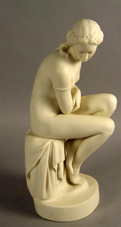 Appraisal: Copeland parian figural group late th century Modeled as a