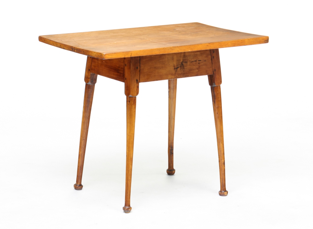 Appraisal: AMERICAN QUEEN ANNE TAVERN TABLE Second half th century maple