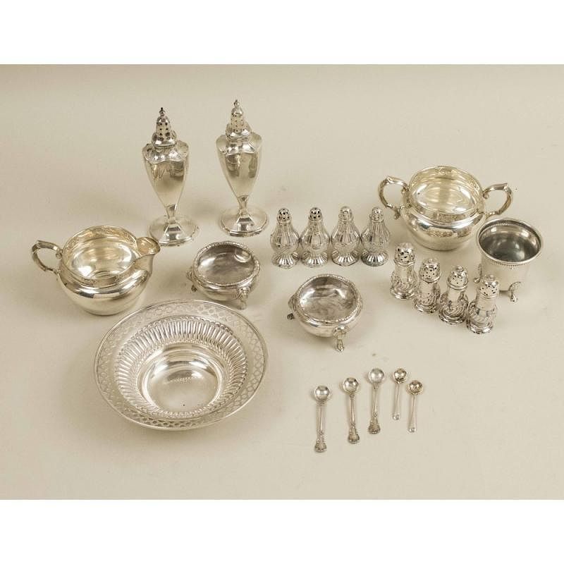 Appraisal: Assorted Sterling Silver ozt Lot of pieces of assorted sterling