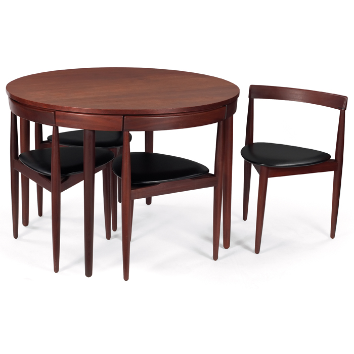 Appraisal: Hans Olsen dining set by Frem R jle Denmark s