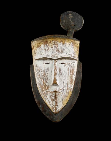 Appraisal: A Tapuanu gable mask Satawan Atoll Mortlock Islands height in