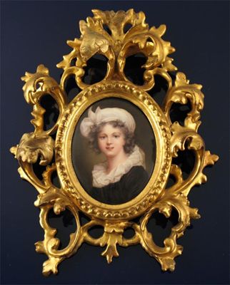 Appraisal: After Elizabeth Louise Vigee Le Brun Self portrait wearing a