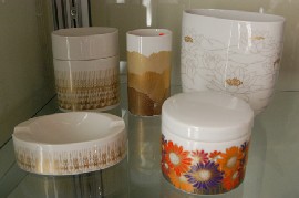 Appraisal: FIVE PIECES OF ROSENTHAL STUDIO-LINE PORCELAIN