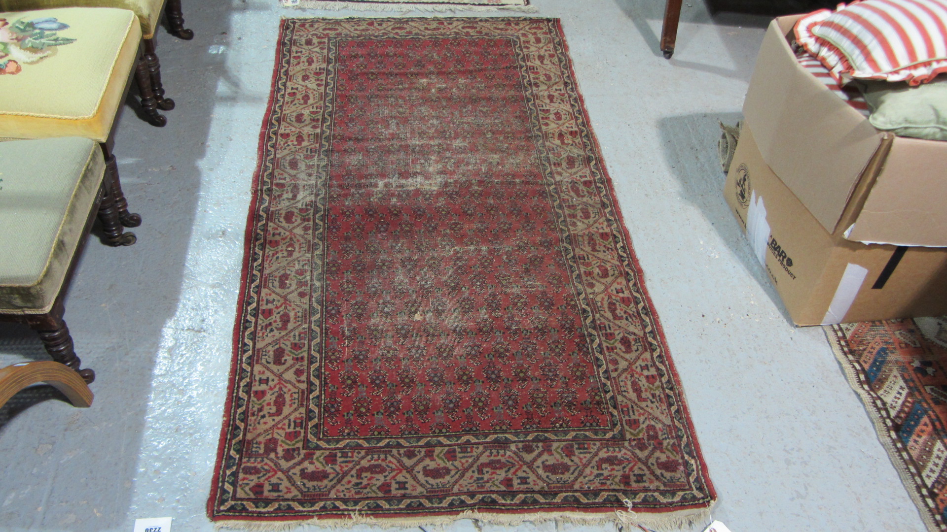 Appraisal: A Saraband style rug