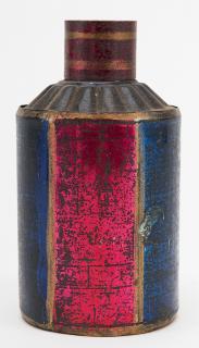 Appraisal: Changing Canister European ca Tin canister changes produces or vanishes