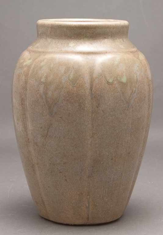 Appraisal: German art pottery vase early th century impressed '' ''