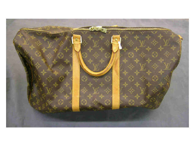 Appraisal: Louis Vuitton Monogram Keep All with shoulder strap in good