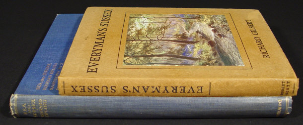 Appraisal: Two Sussex related books - Rudyard Kipling Sea and Sussex