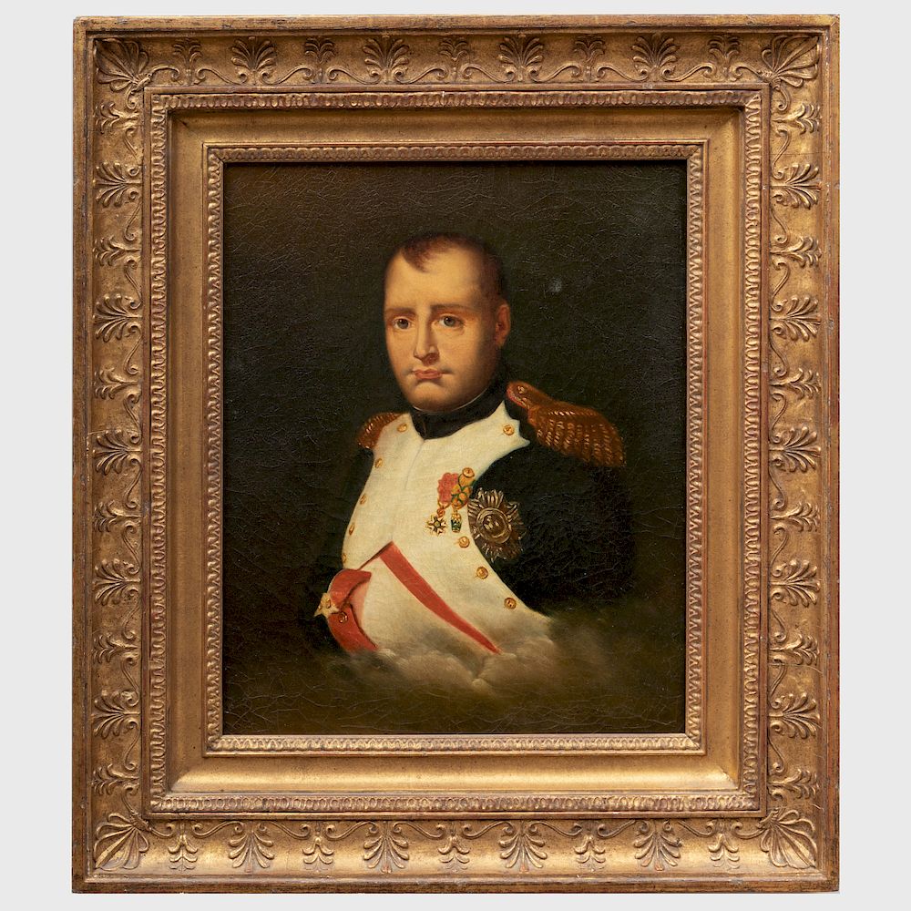 Appraisal: After Emile-Jean-Horace Vernet - Portrait of Napoleon I Wearing the