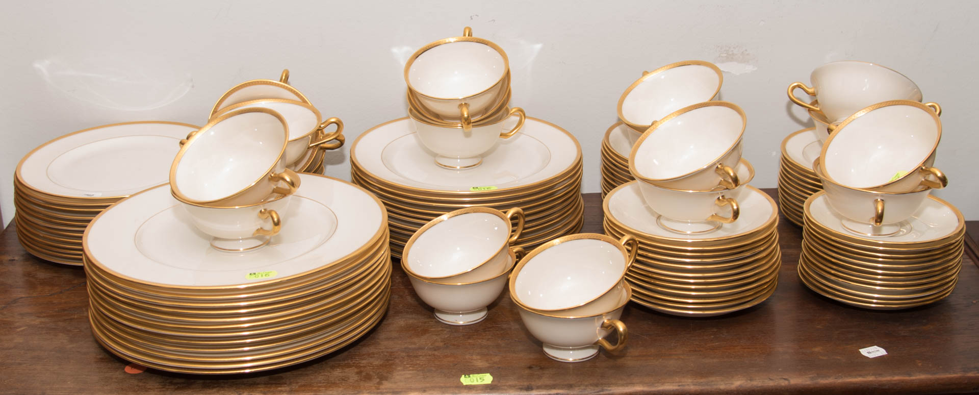 Appraisal: Partial Lenox dinner service