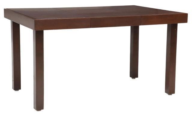 Appraisal: American mid-century modern walnut extension table George Nelson American -