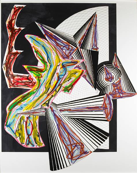 Appraisal: Frank Stella American born Illustrations after El Lissitzky's Had Gadya