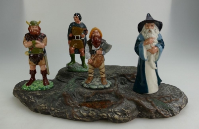 Appraisal: Royal Doulton figures from the Tolkien Middle earth series comprising