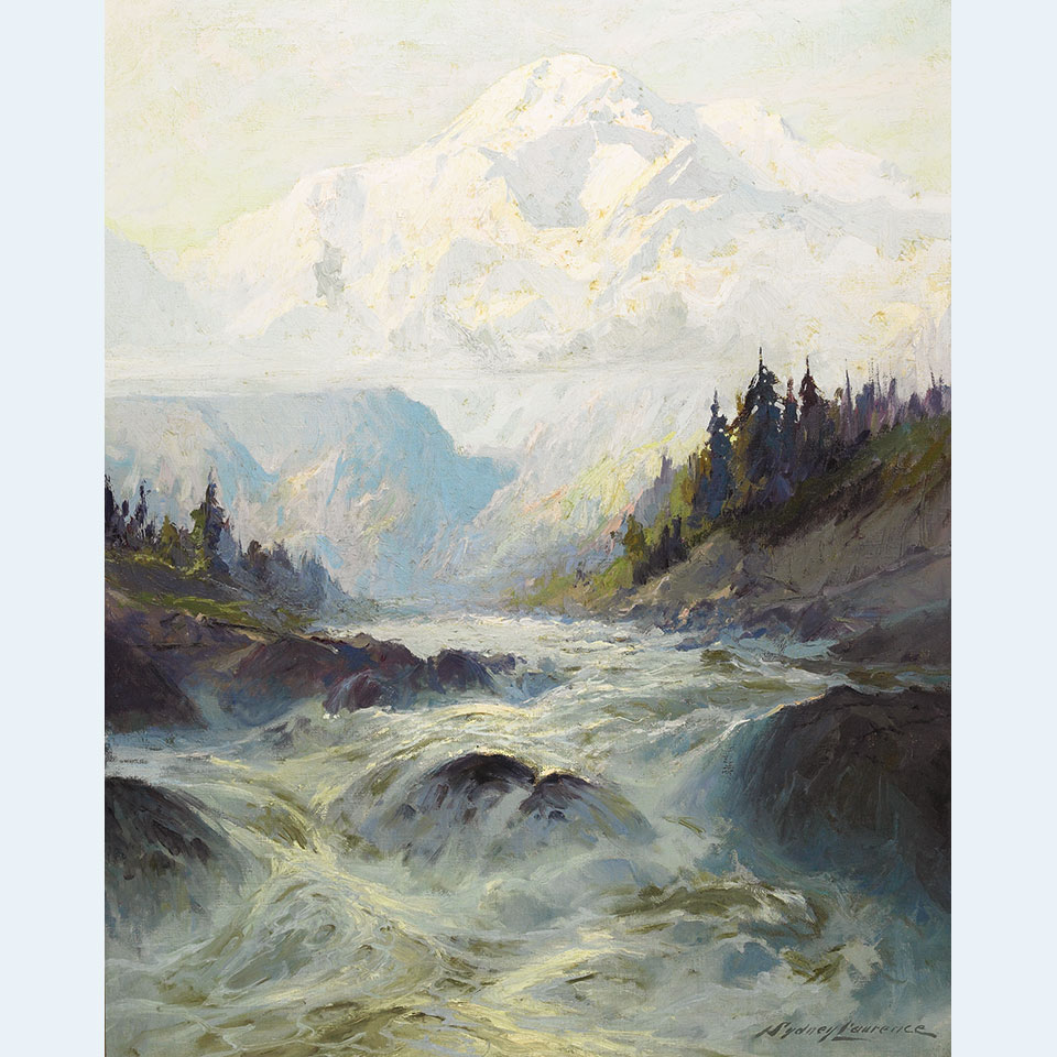 Appraisal: Sydney Mortimer Laurence - American MT MCKINLEY ALASKA Oil on