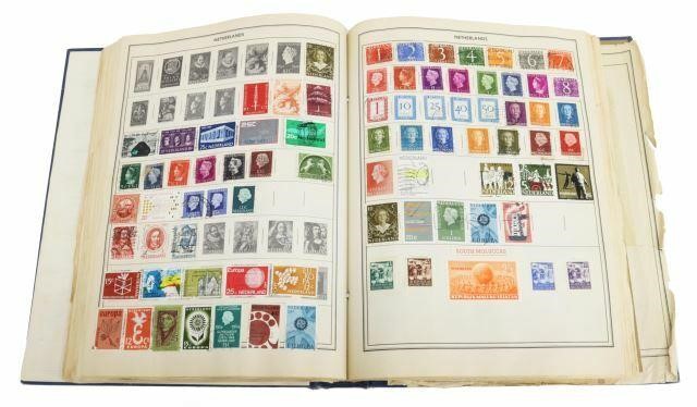 Appraisal: lot World postage stamp collection housed in the Ambassador Album