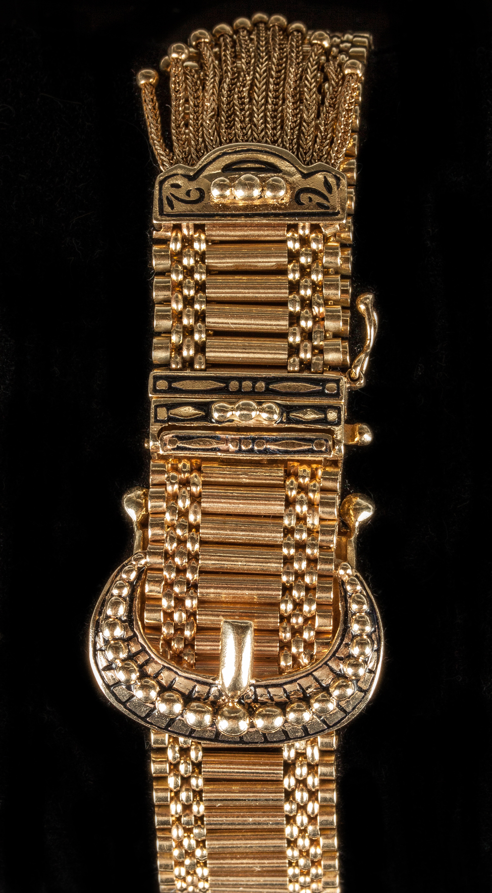 Appraisal: K Gold Bracelet Watch dwt