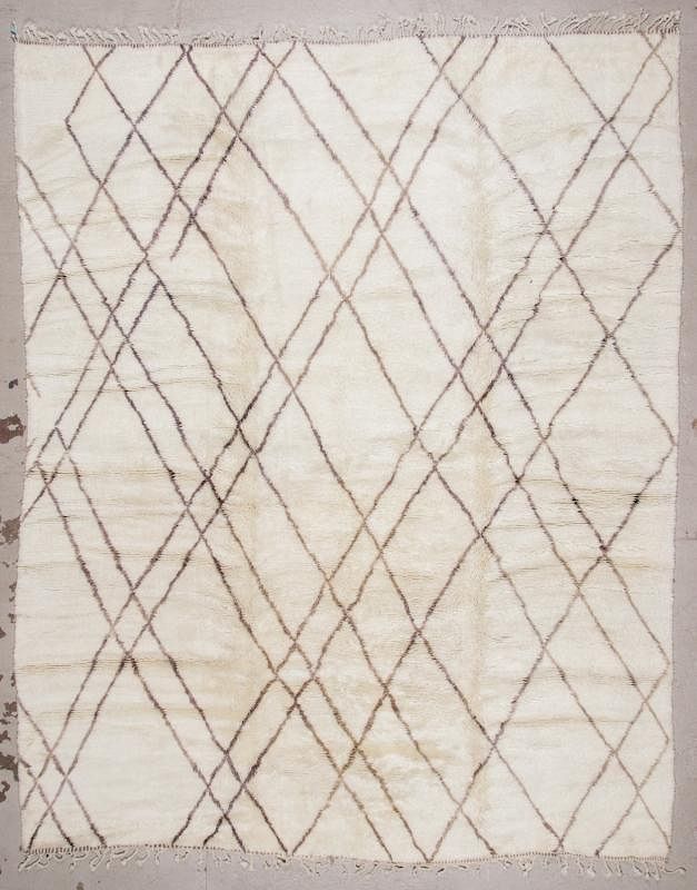 Appraisal: Modern Beni Ourain Rug ' '' x ' '' Modern