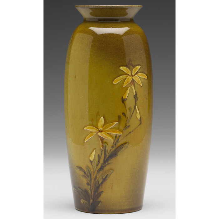 Appraisal: Rookwood vase Standard glaze with a well painted floral design