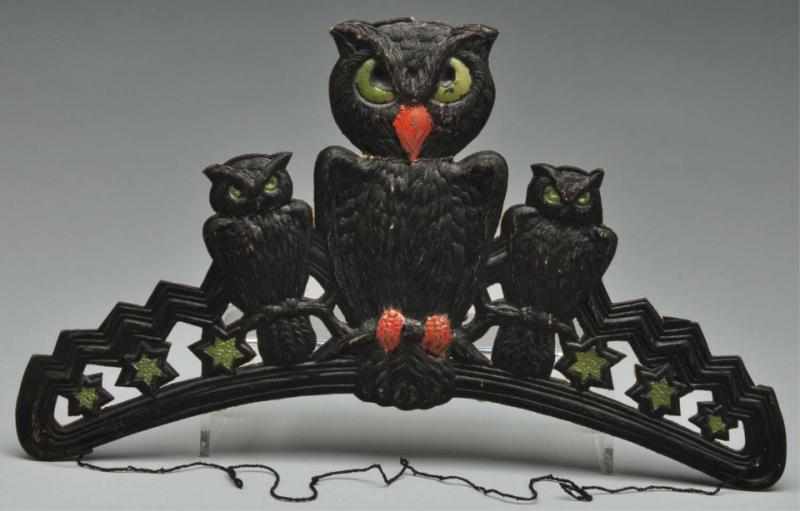 Appraisal: Halloween Owl Tiara Die-Cut Description Unusual piece Condition Excellent Size