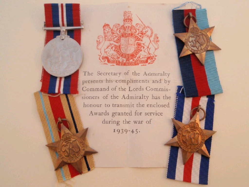 Appraisal: WWII Service Medals