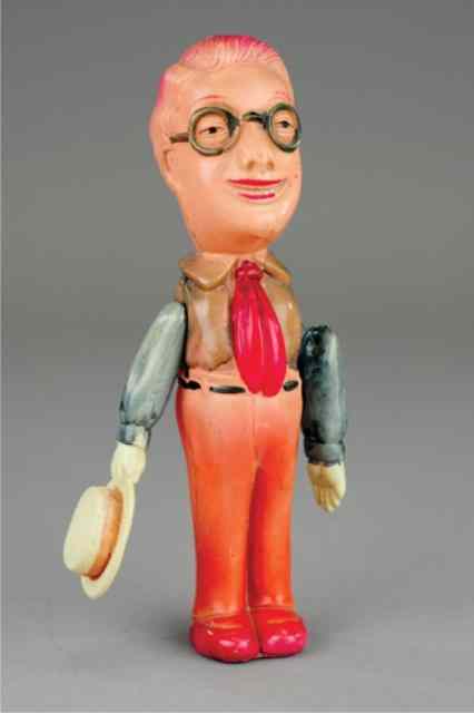 Appraisal: HAROLD LLOYD CELLULOID FIGURE Japan full figure with pellets in