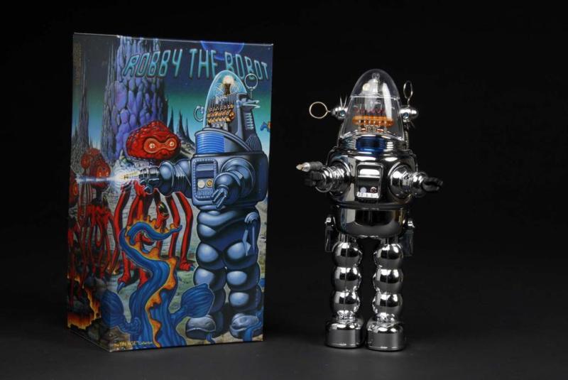 Appraisal: Contemporary Roby the Robot Toy Description Japanese Made by Osaka