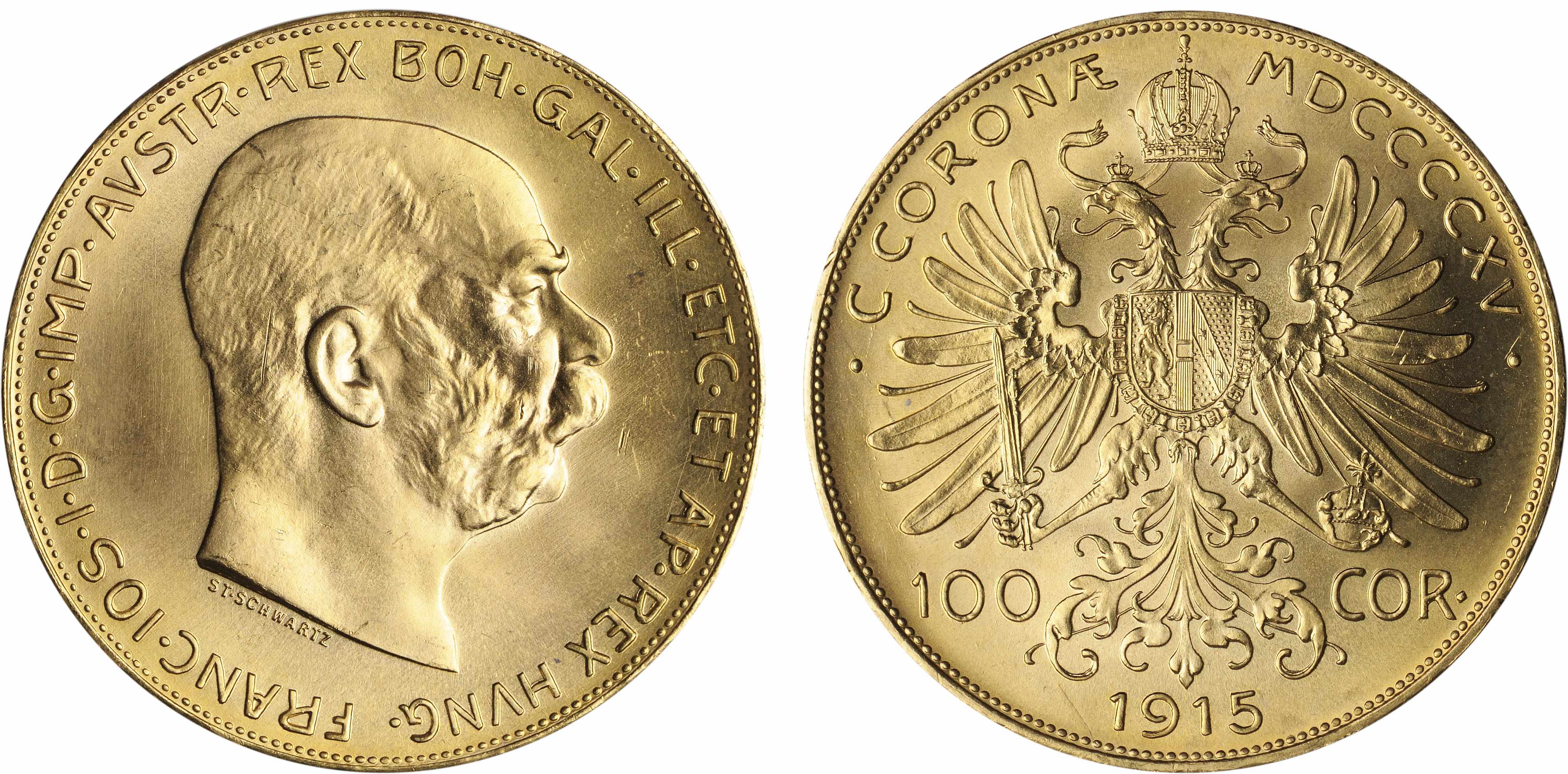 Appraisal: Austria Corona Restrike KM- A popular bullion containing ounces of