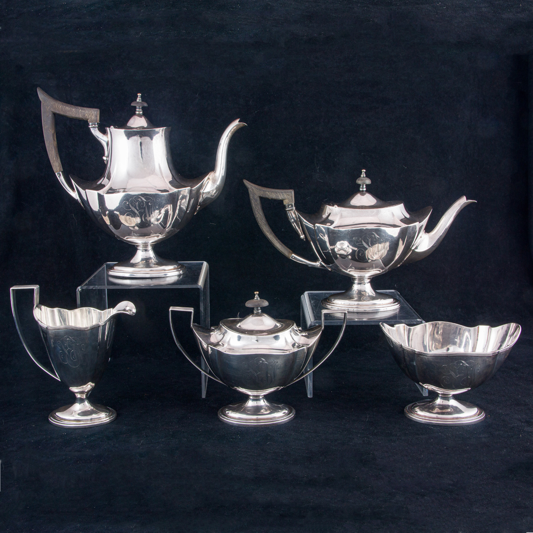 Appraisal: A PC GORHAM PLYMOUTH STERLING HOT BEVERAGE SERVICE A pc