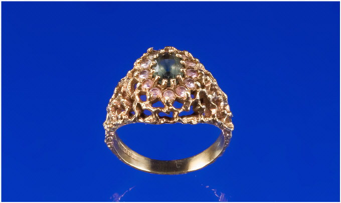 Appraisal: ct Gold Dress Ring Grammes