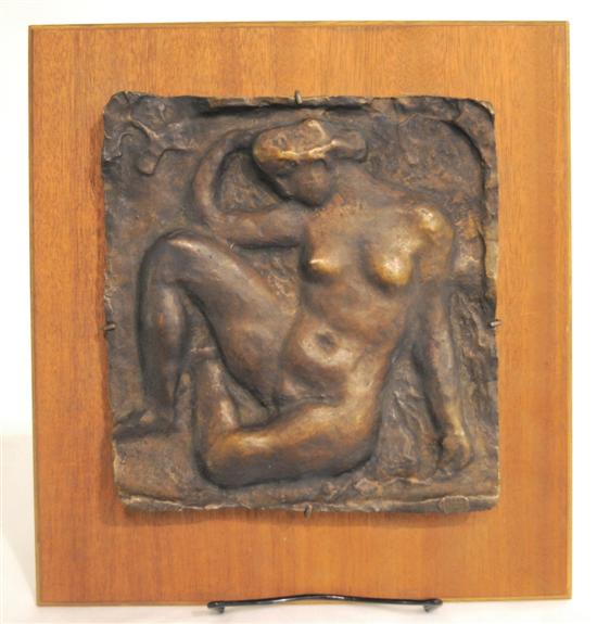 Appraisal: After Aristide Maillol French - seated nude c bronze ''