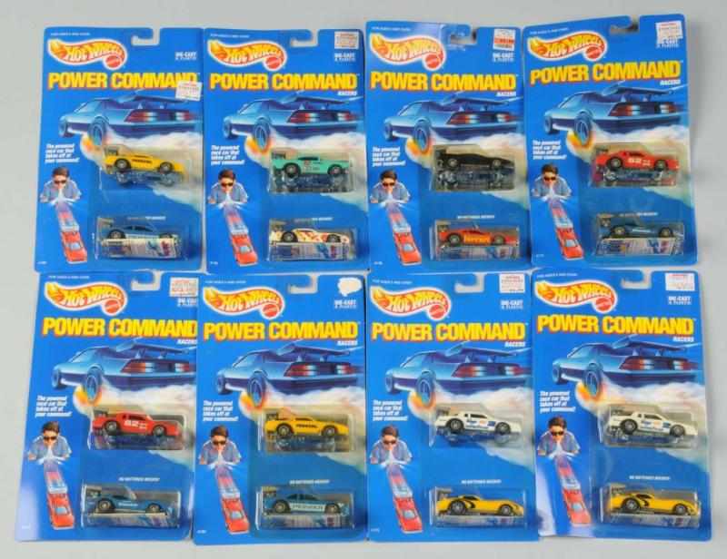 Appraisal: Lot of Mattel Hot Wheels Power Command Cars Description All