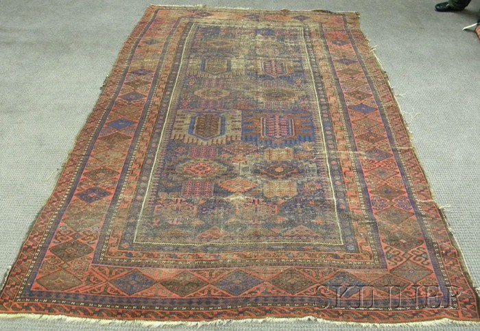 Appraisal: Baluch Main Carpet Northeast Persia th century ft in x