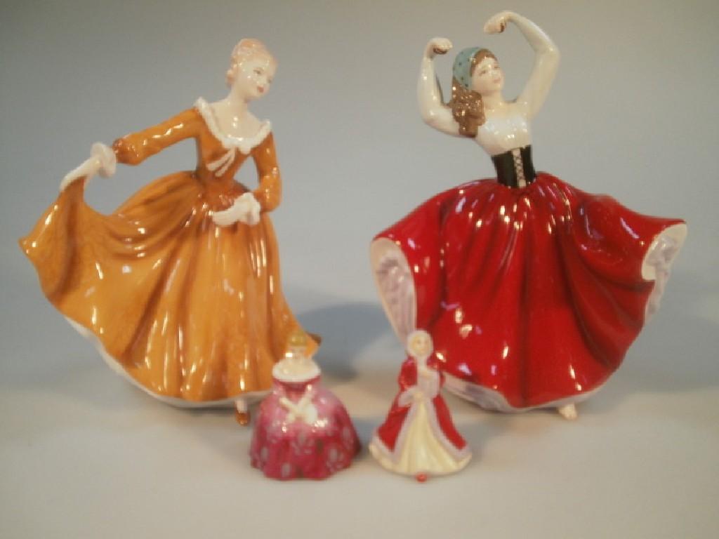 Appraisal: A Royal Doulton figurine Pretty Ladies series Karen another Kitty