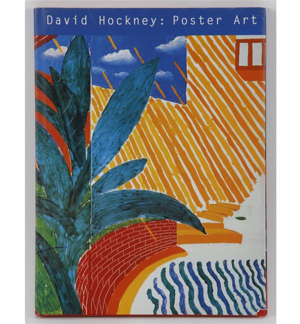 Appraisal: David Hockney signed book David Hockney is an English painter