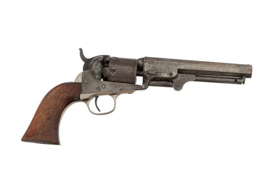 Appraisal: COLT MODEL POCKET REVOLVER caliber five-shot cylinder with engraved stagecoach