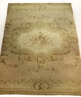 Appraisal: A TH CENTURY AUBUSSON RUG FRAGMENT A hand made th