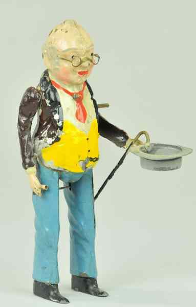 Appraisal: FOXY GRANDPA COMICAL TOY Gunthermann Germany early hand painted toy