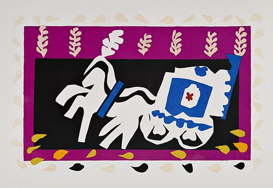 Appraisal: HENRI MATISSE Enterrement de Pierrot Color pochoir x mm xJazz