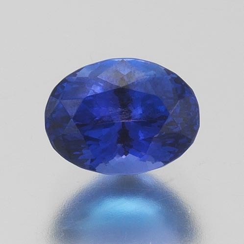 Appraisal: Unmounted Carat Oval Brilliant Cut Tanzanite GIA Report mm x