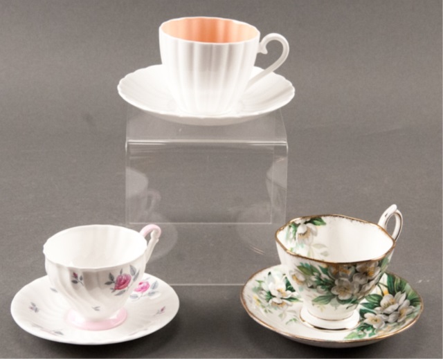 Appraisal: Assorted Demitasse Cups Saucers