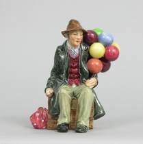 Appraisal: Royal Doulton The Balloon Man Porcelain Figurine This balloon seller