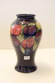 Appraisal: LARGE MOORCROFT WISTERIA VASE