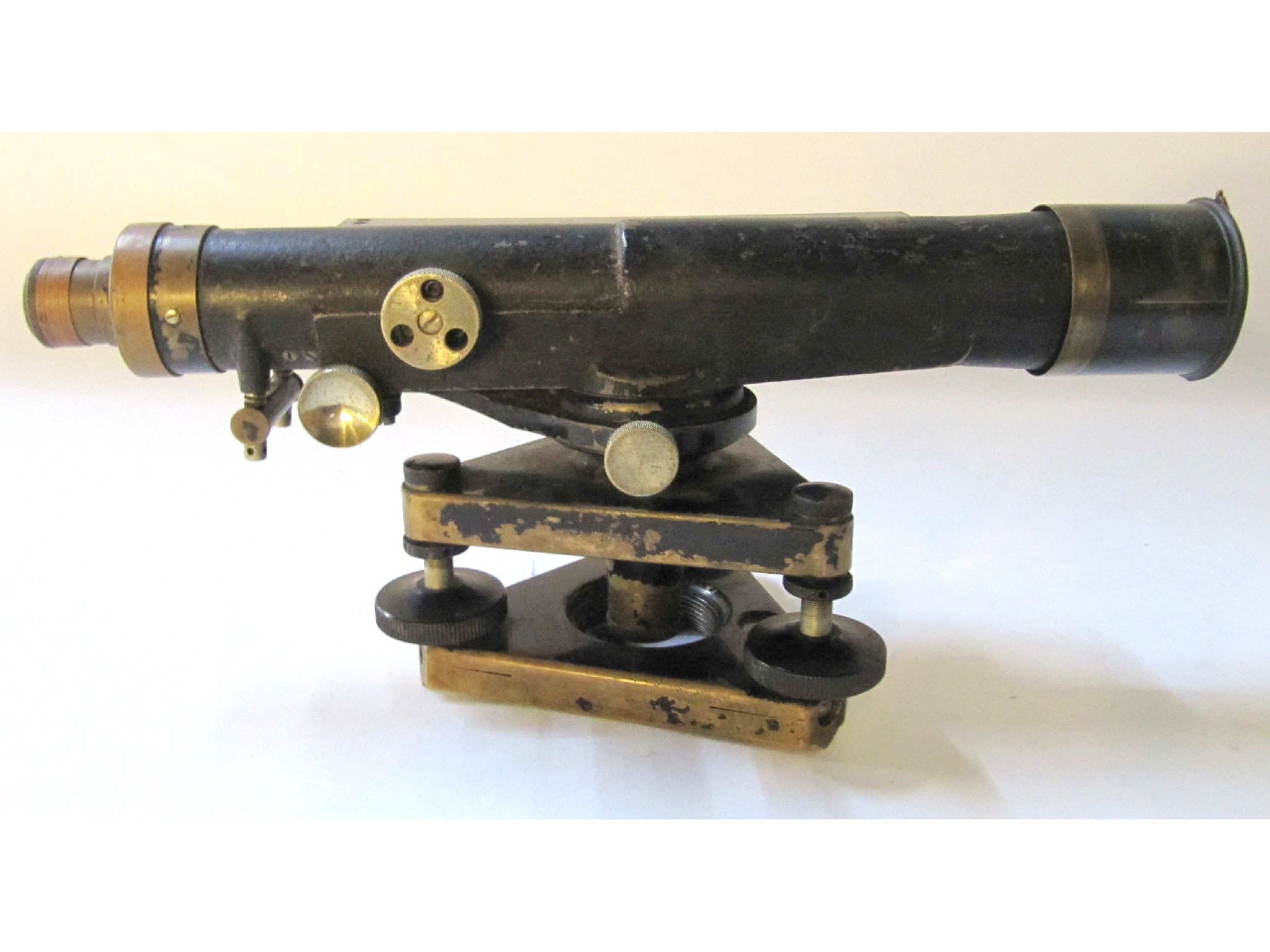 Appraisal: A theodolite by E R Watt Sons London in fitted